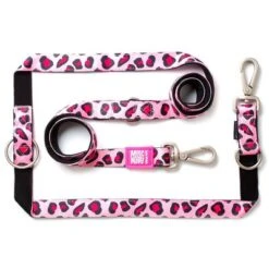 Max & Molly Pink Leopard Multifunctional Lead