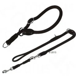 HUNTER Freestyle Collar & Lead Set - Black