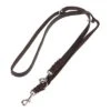 Heim Plaited Leather Double Dog Lead - Brown
