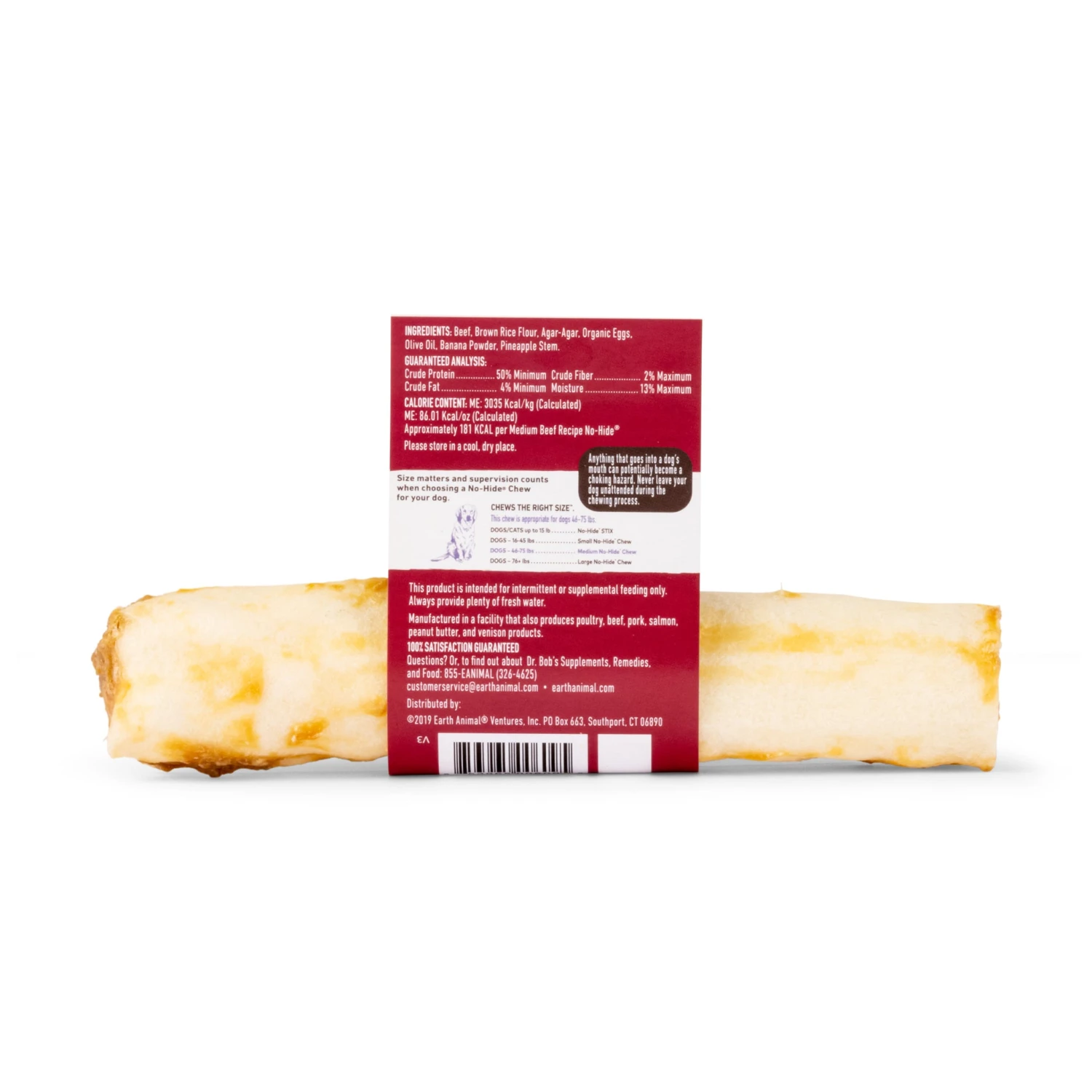 Earth Animal No-Hide Beef Single Chew For Dogs - Image 5
