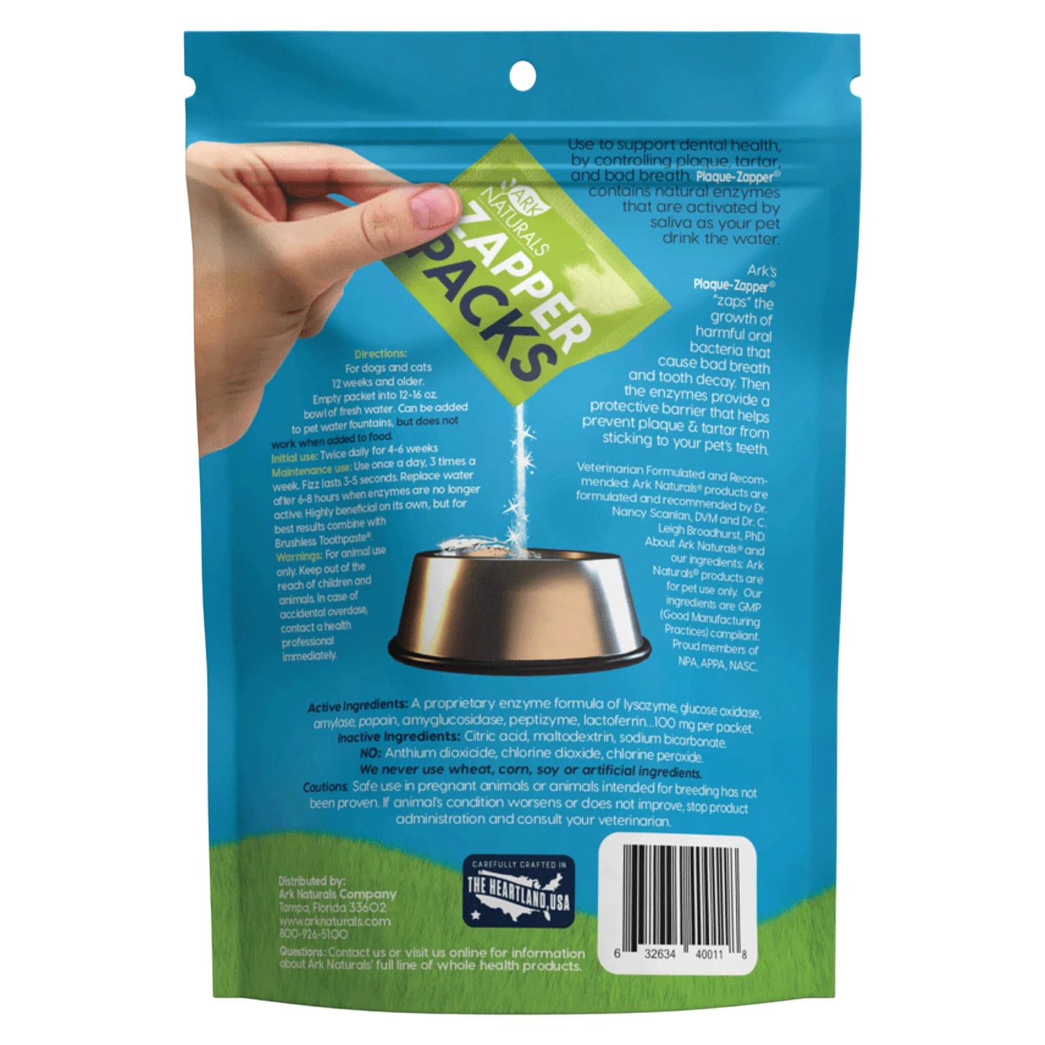 Ark Naturals Plaque-Zapper Dental Chews For Dogs & Cats - Image 5