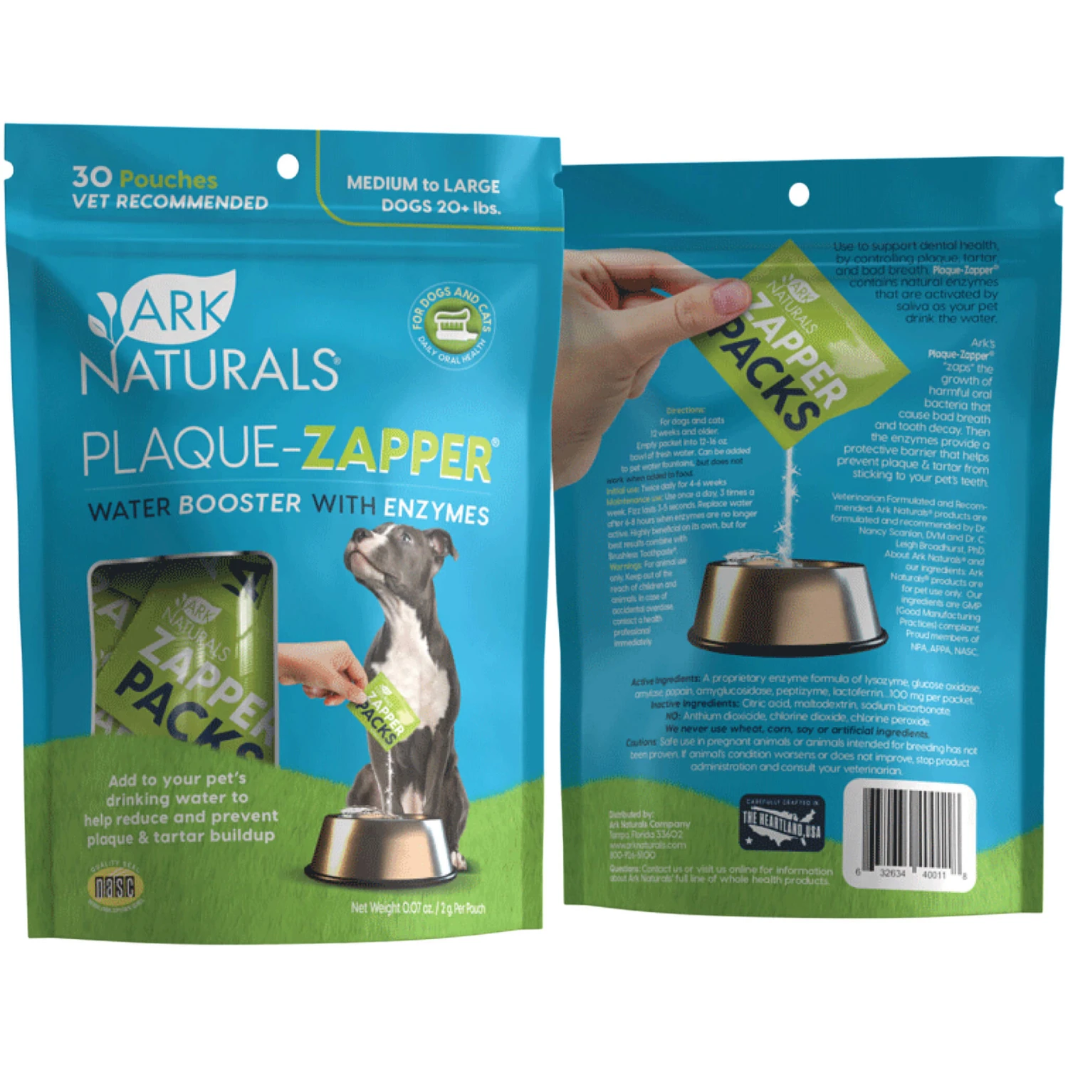 Ark Naturals Plaque-Zapper Dental Chews For Dogs & Cats - Image 6