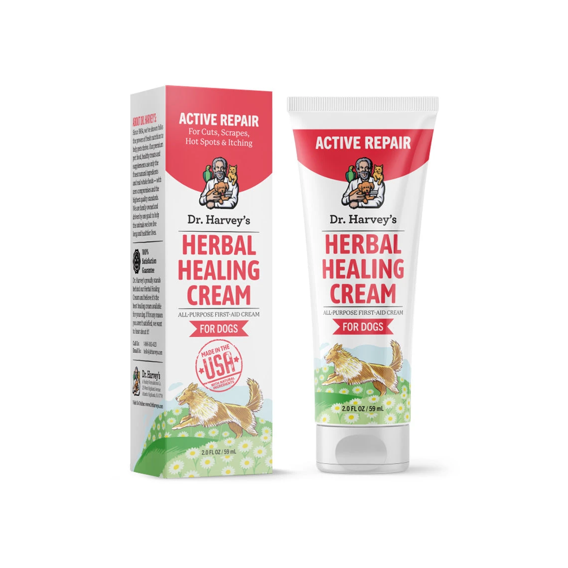 Dr. Harvey's Healing Cream Shea Butter First Aid Ointment For Dogs & Cats