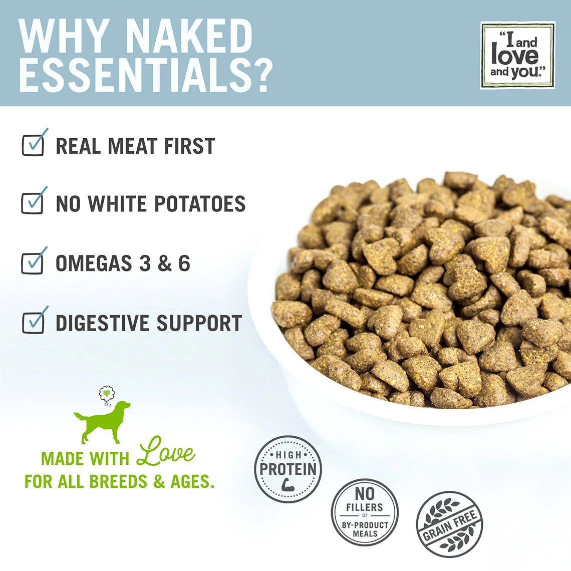 I And Love And You Naked Essentials Dry Dog Food - Image 7