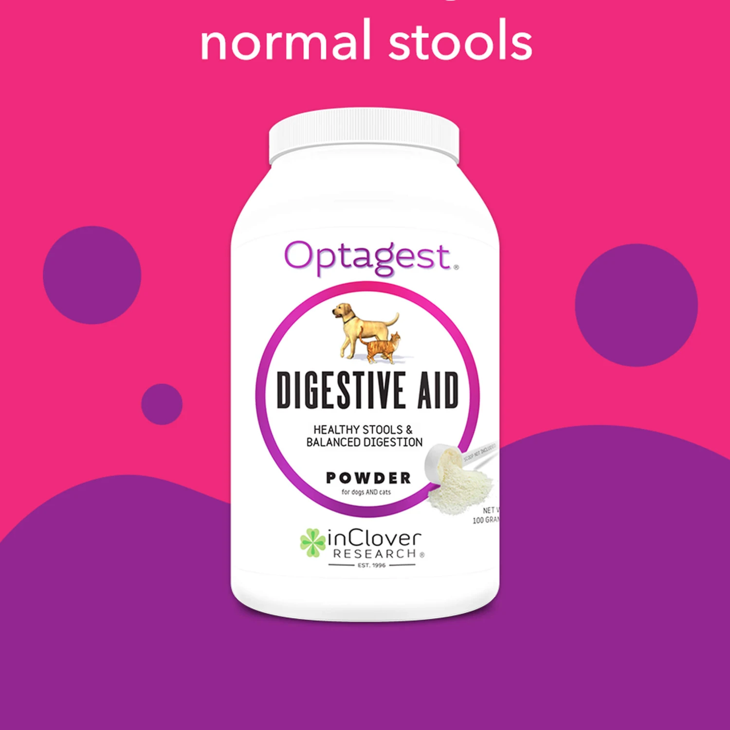 In Clover OptaGest Digestive Aid Dog & Cat Supplement - Image 6
