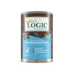 Nature's Logic Canine Sardine Feast 13.2 Oz Canned Wet Food For Dogs