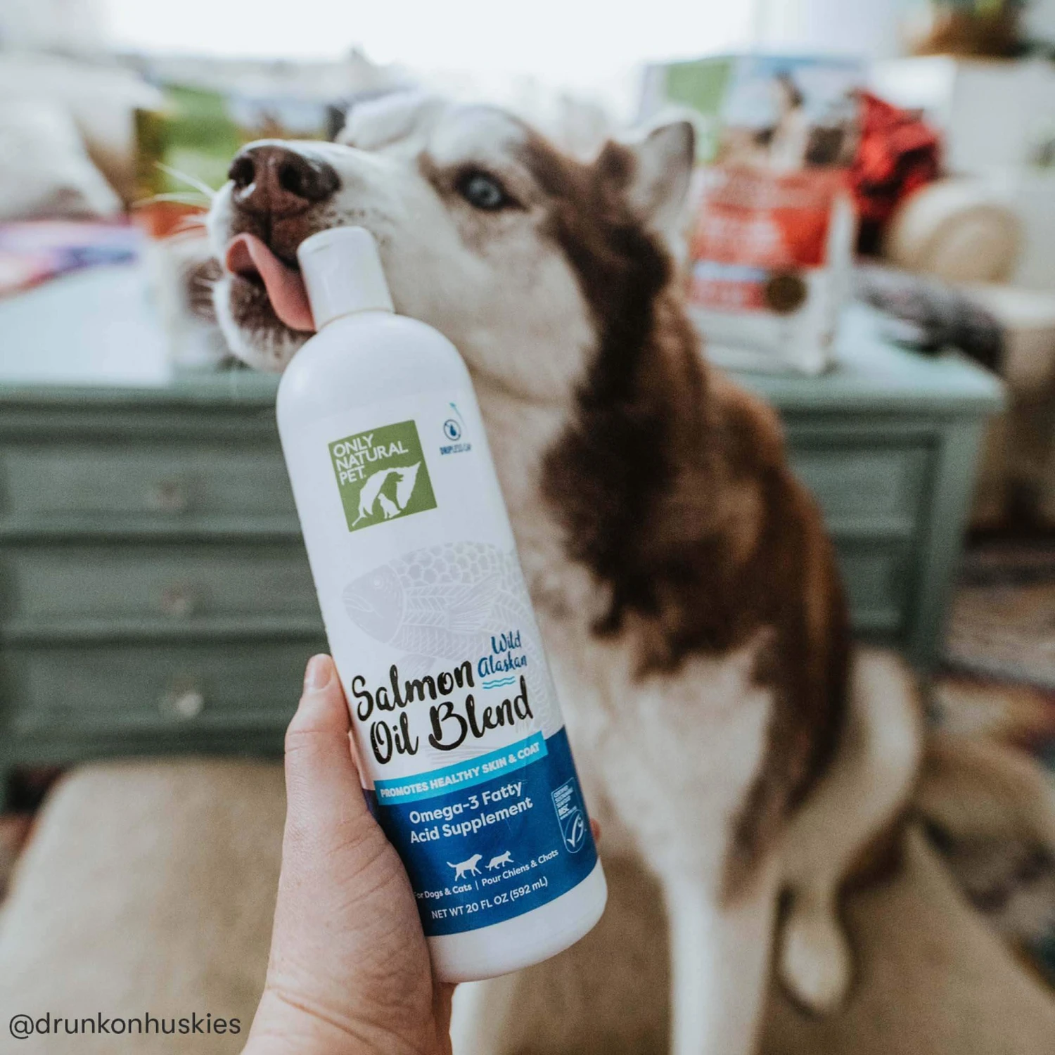 Only Natural Pet Wild Alaskan Salmon Oil Blend For Dogs & Cats - Image 11