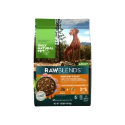 Only Natural Pet Raw Blends Chicken And Poultry Feast Raw Grain Free Dog Food