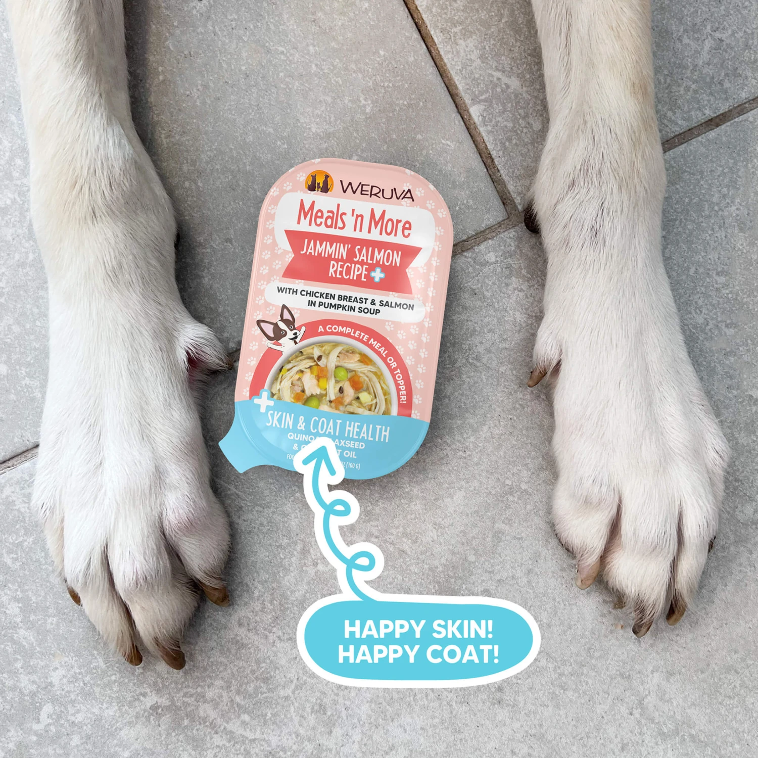 Weruva Meals 'n More Skin & Coat Wet Dog Food - Image 5