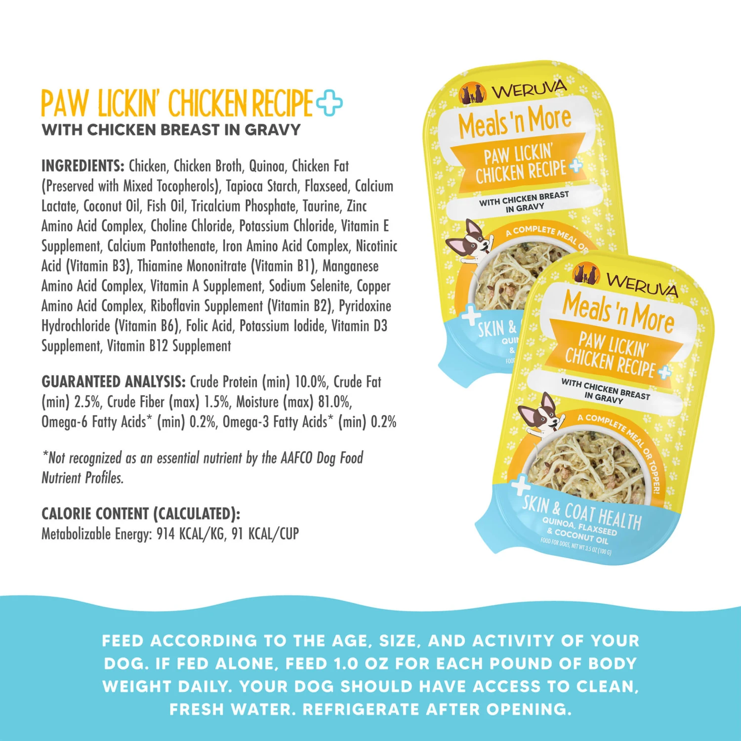 Weruva Meals 'n More Skin & Coat Wet Dog Food - Image 9