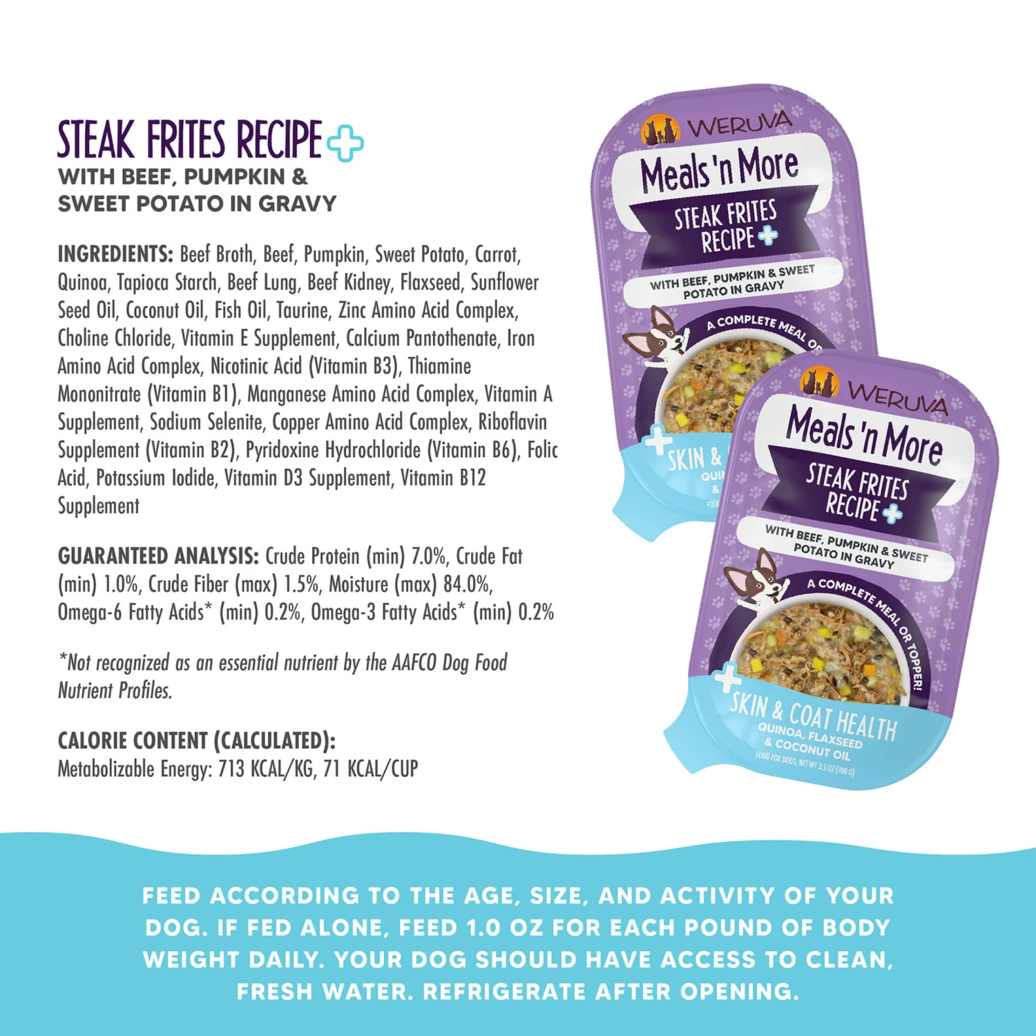 Weruva Meals 'n More Skin & Coat Wet Dog Food - Image 15