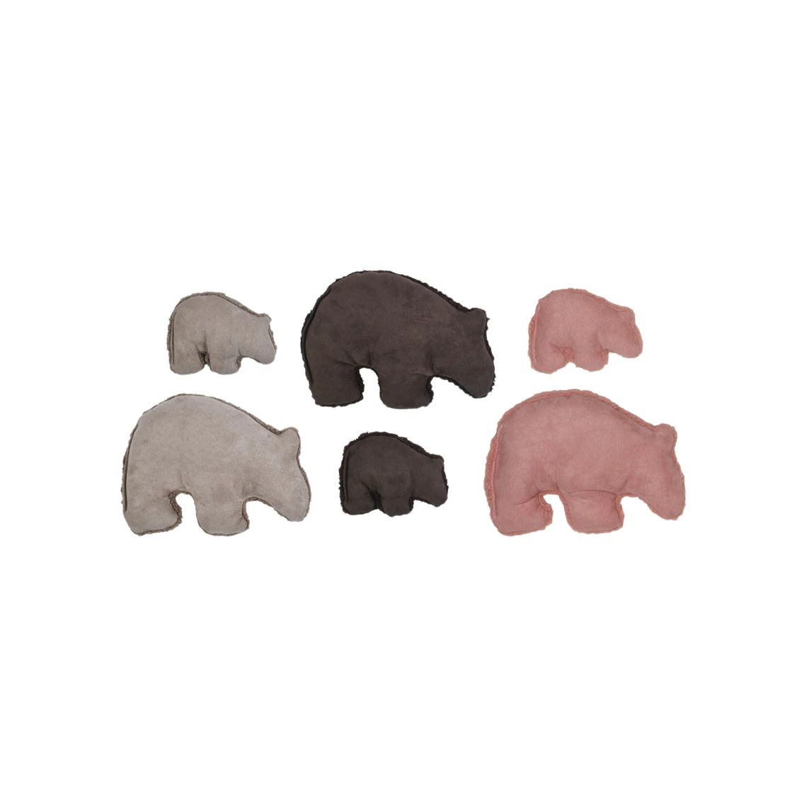 West Paw Big Sky Grizzly Oatmeal Plush Toy For Dogs - Image 3