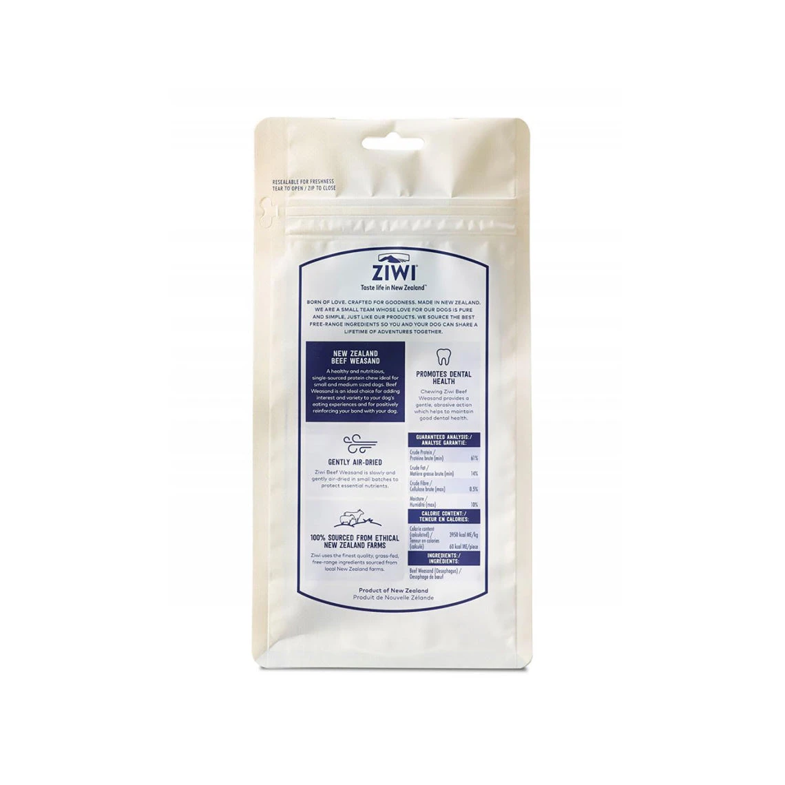 Ziwi New Zealand Beef Weasand Natural Chew For Dogs - Image 2